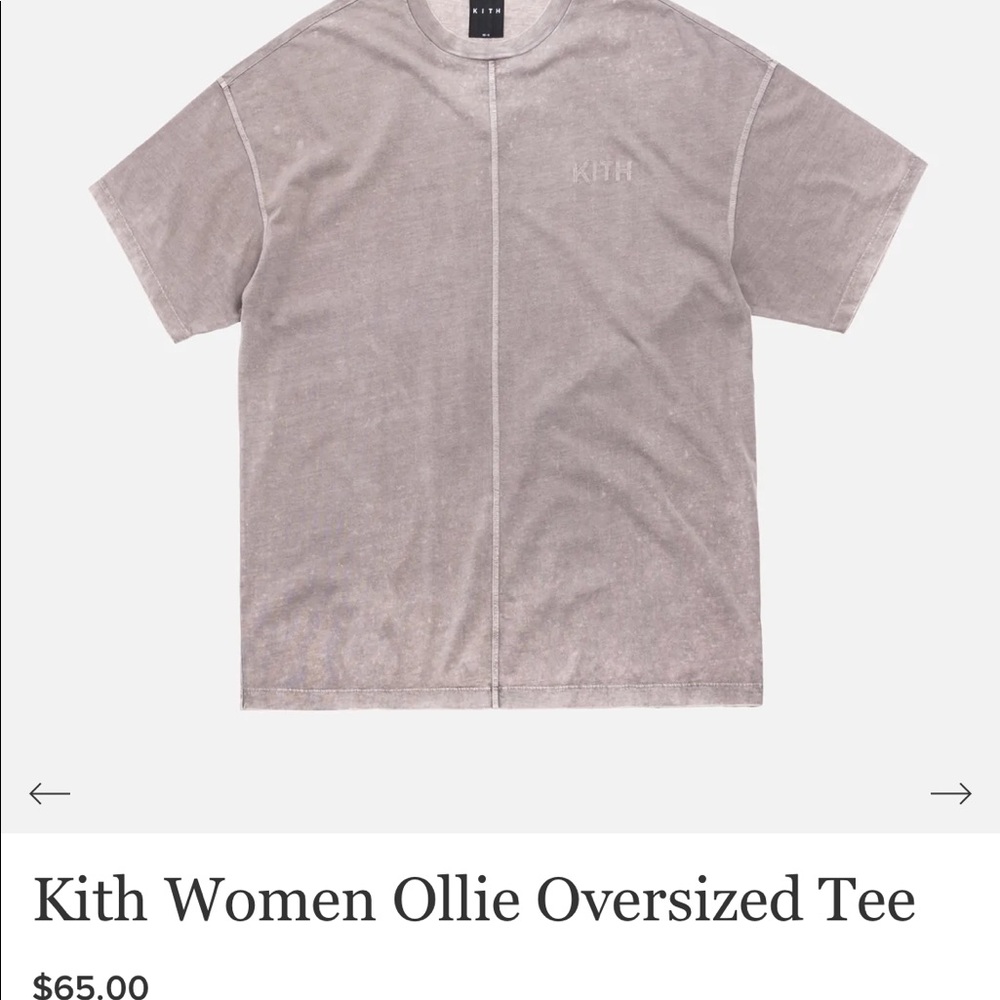 KITH WOMEN OVERSIZED TEE